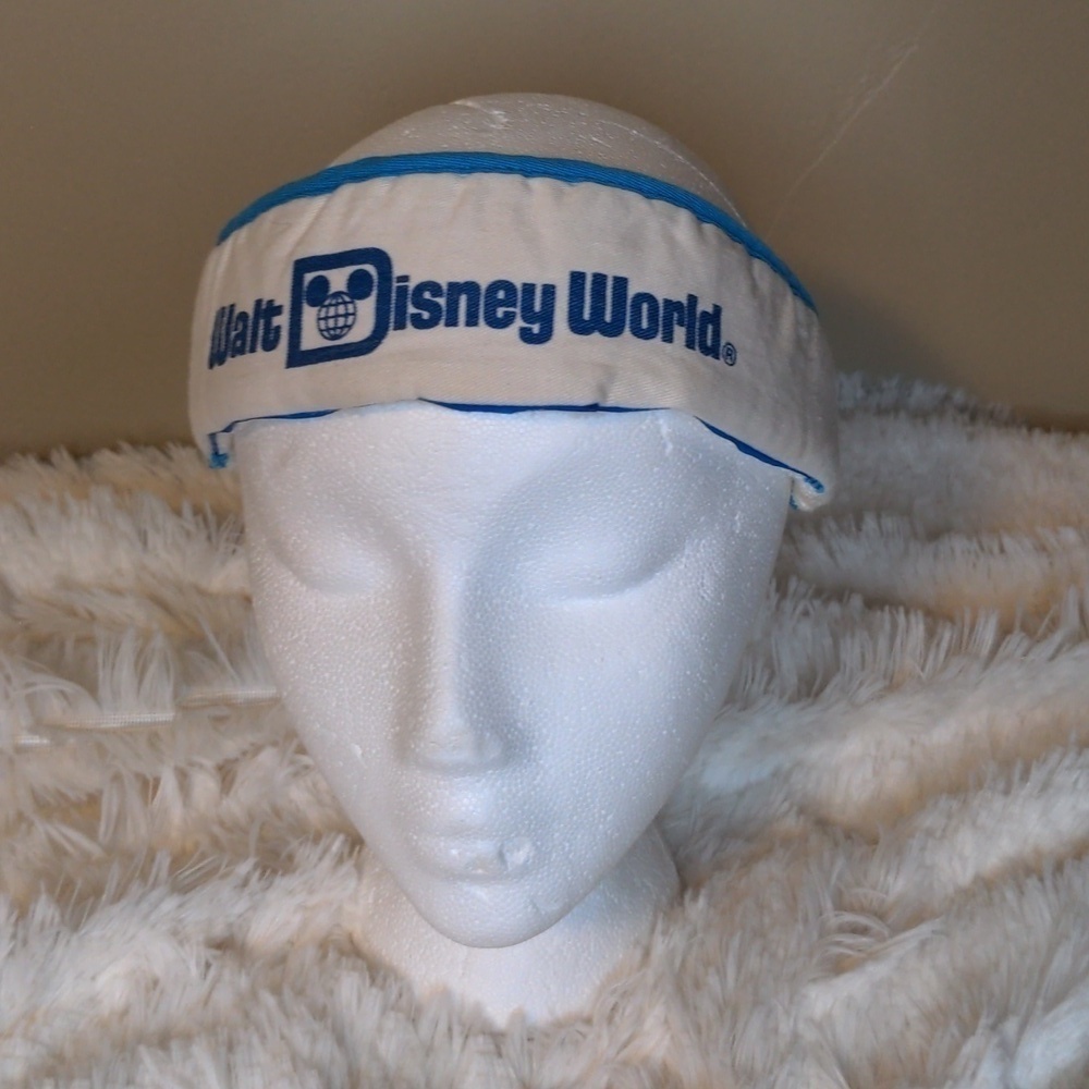 WALT DISNEY 1980's VINTAGE Headband Sweatband from Disney World Orlando FL
